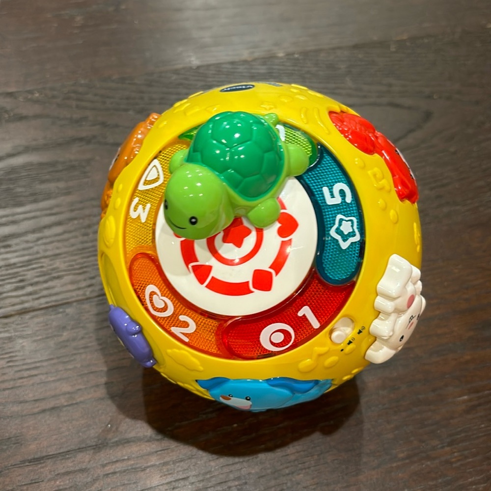 Interactive Learning Ball for Kids - Yellow and Green